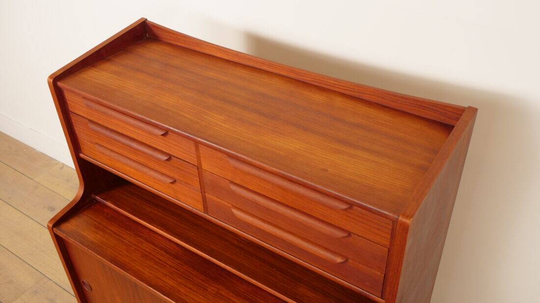Vintage secretary | Teak | 90 cm | Danish design