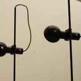 Black metal Floorlamp by Barbieri e Marianelli for Tronconi