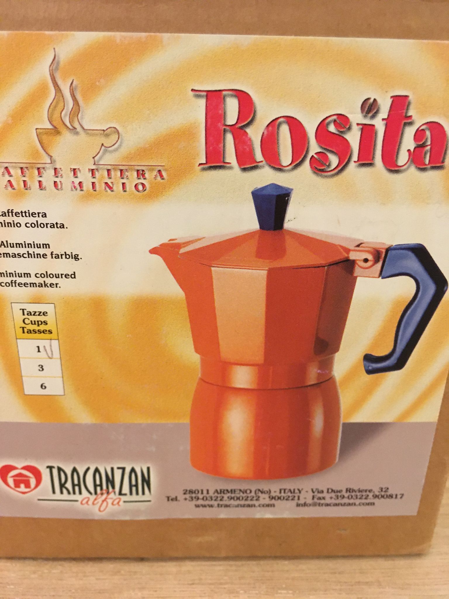 Cafetière italienne vintage
