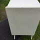 Vintage lacquered chest of drawers grey white