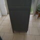 Asymmetrical cabinet from the 50s