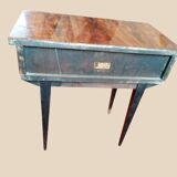 Armoire et Table de Chevet en Bois Laqué vintage - Ateliers Jacquelin