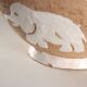 Vintage ceramic bowl with Zaccagnini glazes, Italy, 1940s-1950s.
