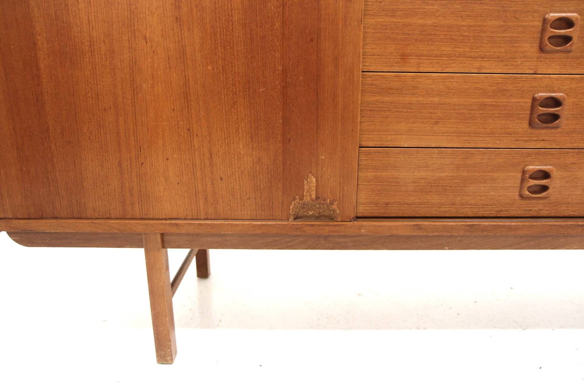 Scandinavian teak sideboard "Korsör", Möbel-Ikea, Sweden, 1960