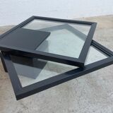 Coffee table swivel top