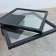 Coffee table with rotating top