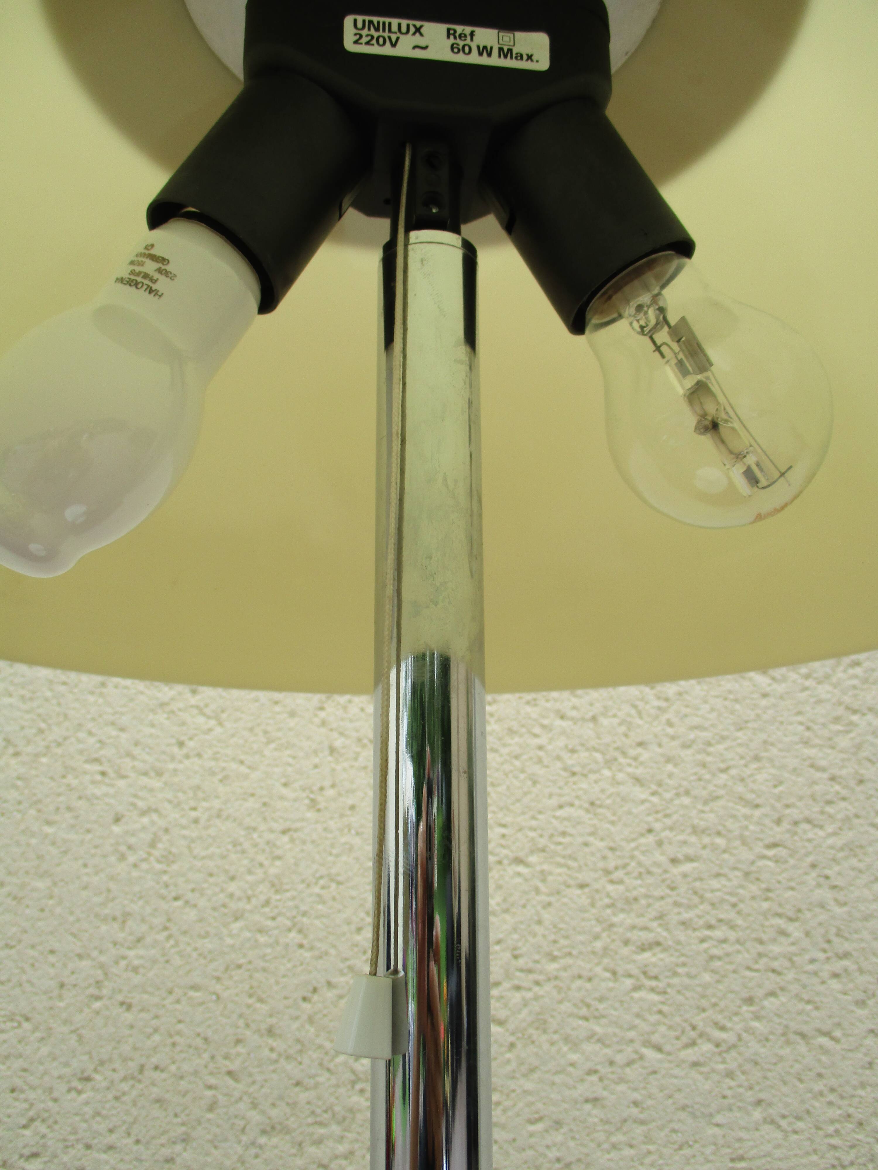 Lampe champignon unilux vintage années 70