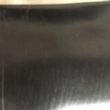 Set of 4 black leather chairs by Ludwig Mies Van Der Rohe