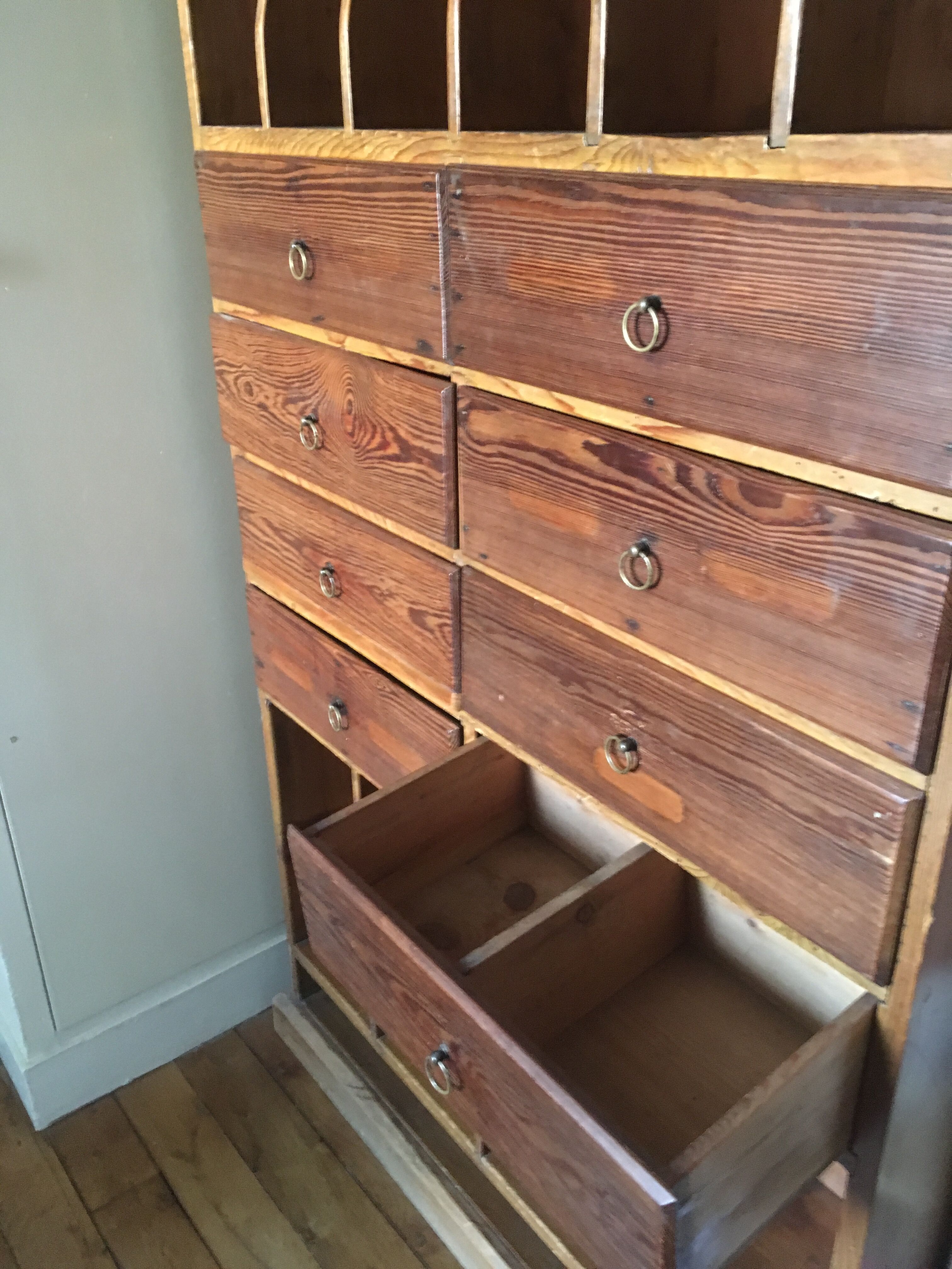 Vintage notary furniture