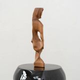 Cubist figurative sculpture by Michel Pedron