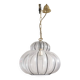 Murano lampe suspendue zucca - soufflé en cage - neuf