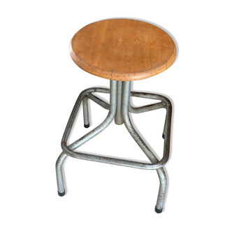 Vintage industrial stool
