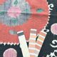 Vintage hand-embroidered tablecloth 127x135 cm