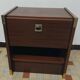 Antique vintage boat style bedside table