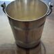 Ice bucket, 1930s period, silver-plated metal, 11 cm high