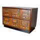 Dutch oak apothecary, filing cabinet, circa 1940s