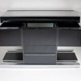 70's bar cabinet designed by Willy Rizzo for Mario Sabot