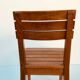 Suite de 6 chaises en chêne 1960