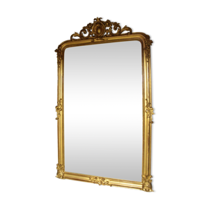 Miroir doré Napoléon III 129x224cm
