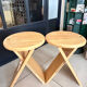 Pair of Folding Stools "Suzy" by Adrian Reed
