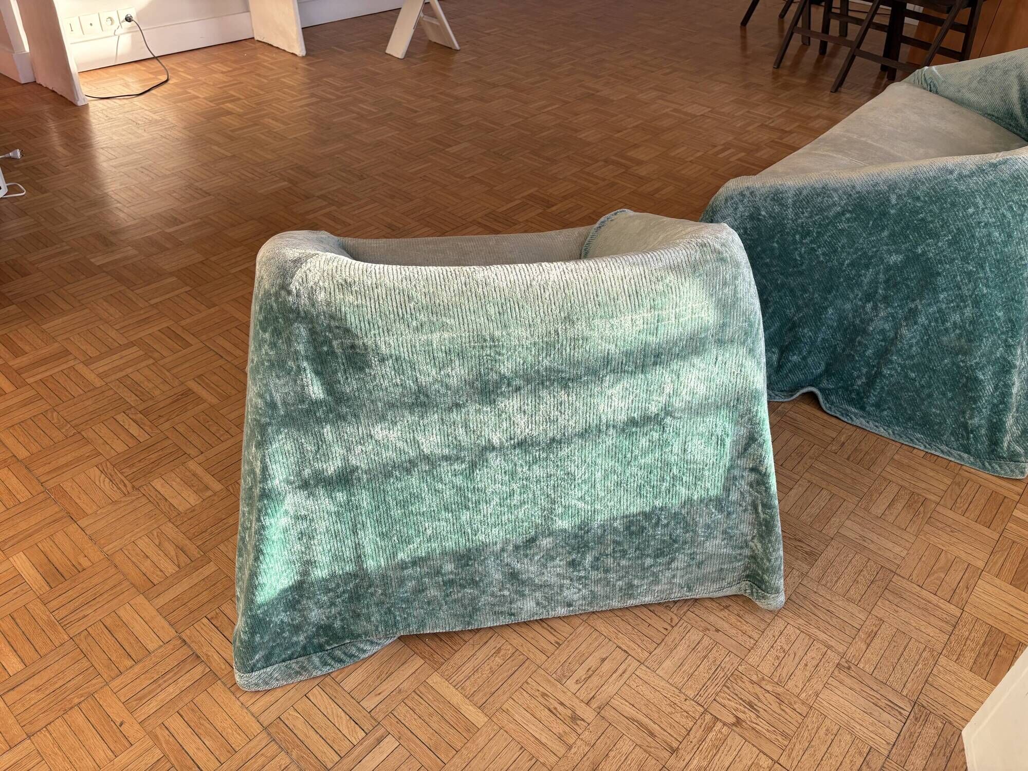 Kazuhide Takahama Mantilla Two Seater Sofa and Chair