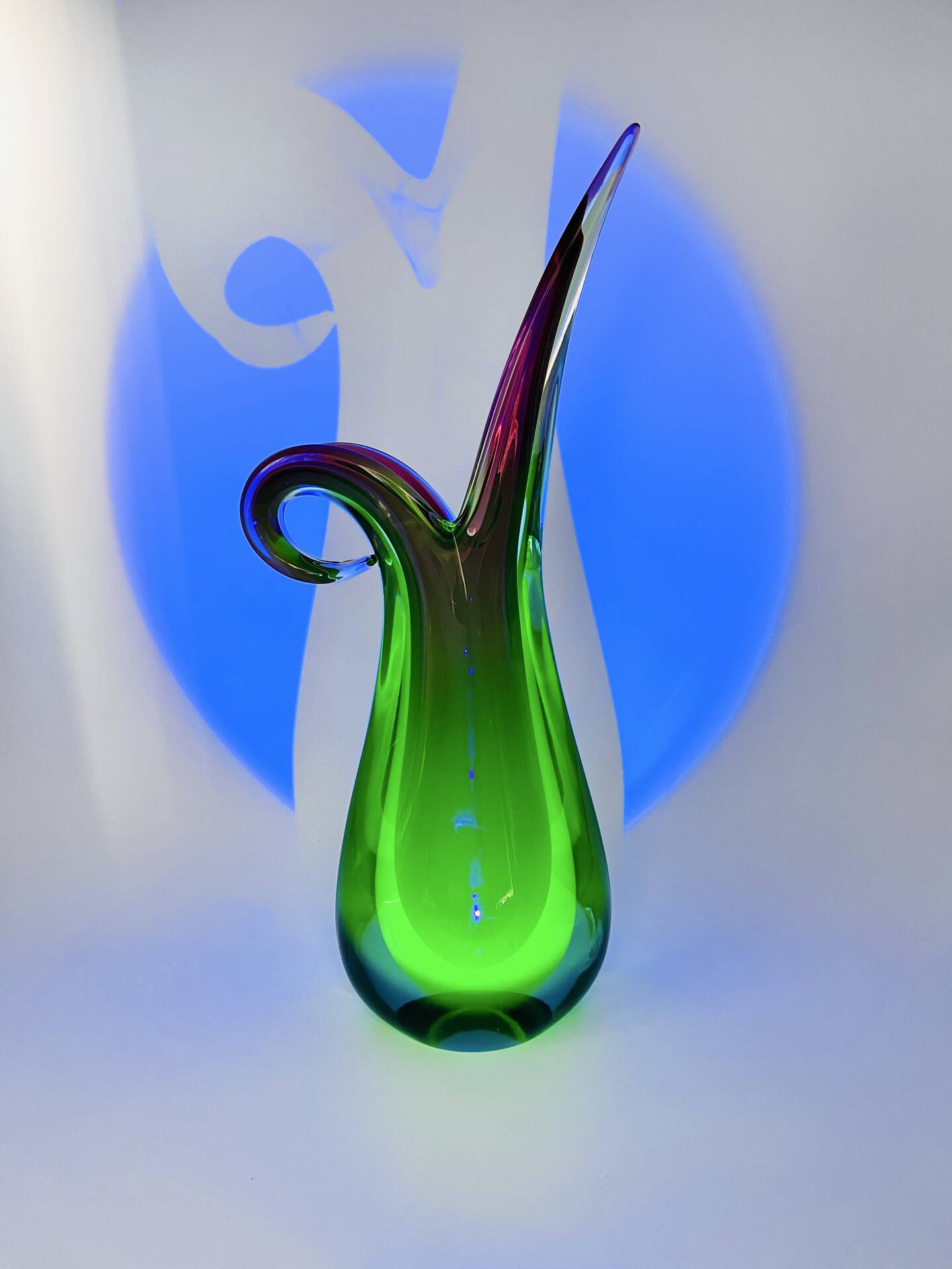 Chef-d'œuvre XXL  Murano - Ouraline - Flavio Poli - 47cm 5.2kg