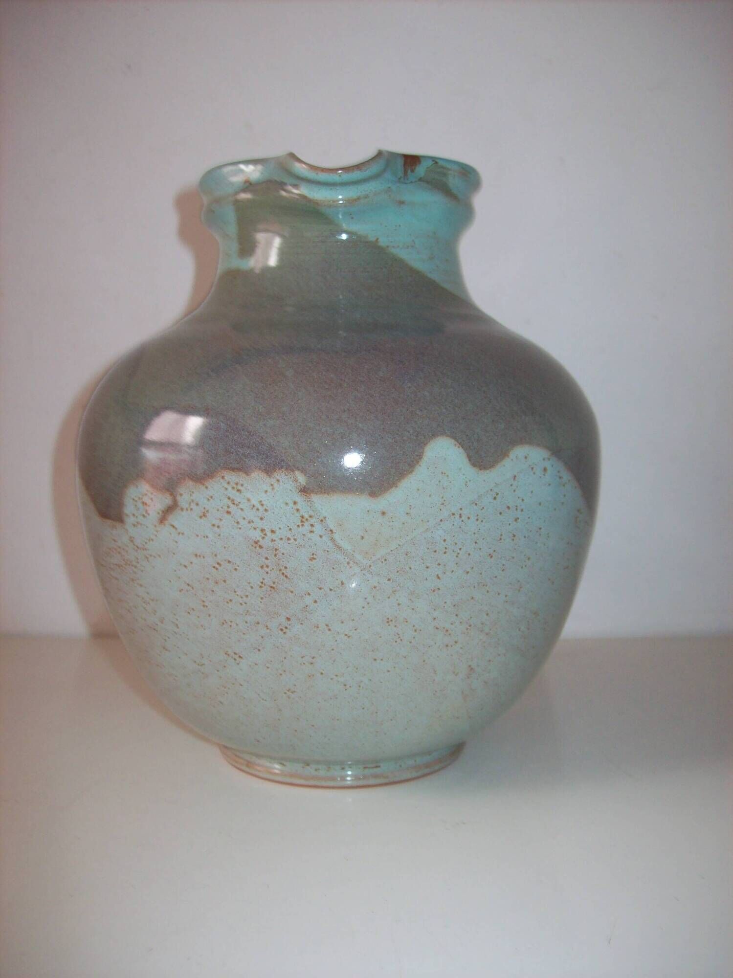 Ceramic jug signed Paturel