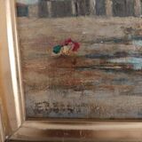Old painting from the 19th century