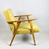 Vintage Yellow Easy Chair, 1970s