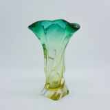 Murano Italy blown glass vase