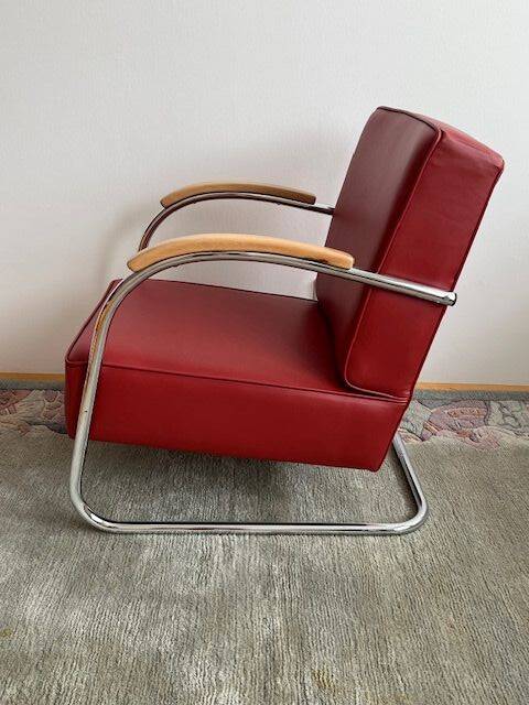 Mücke-Melder Cantilever Armchair FN21 Famos (D-variant), 1930s