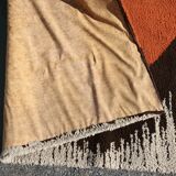 1970s designer rug in knotted wool 280 x 200 cm