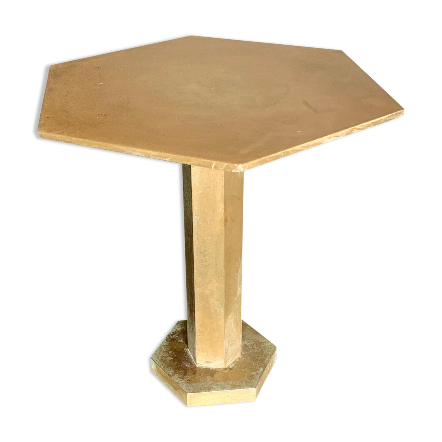 Brass base for statue or object