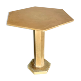 Socle en laiton pour statue ou objet