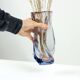 Grand vase en verre de Murano par Hospodka, Tchécoslovaquie 1960