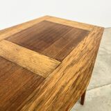 Small Coffee Table 50s – Geometric Marquetry & Compass Legs