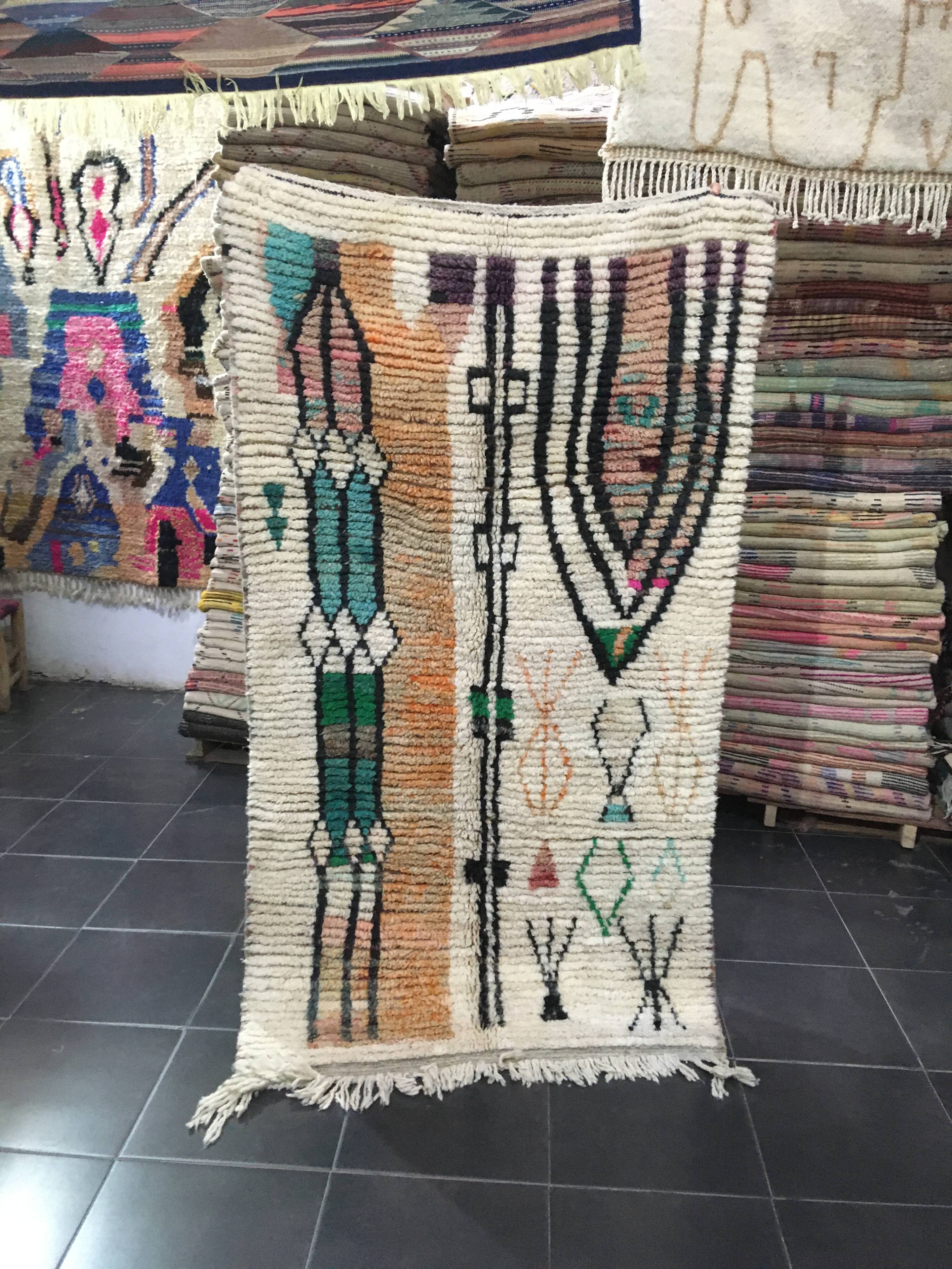 Boujaad Moroccan Berber Rug 1m86 x 1m08