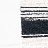 Handwoven recycled cotton rug - 40 x 60 cm