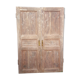 Pair of old doors haired