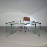 President Desk Galotti & Radice 1970s marked  President desk 172 x 80 x h 74 cm  Without damage or c