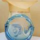 Large designer vase, signed Jon Art, modernist, abstract decorations