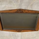 Art Deco wooden mirror