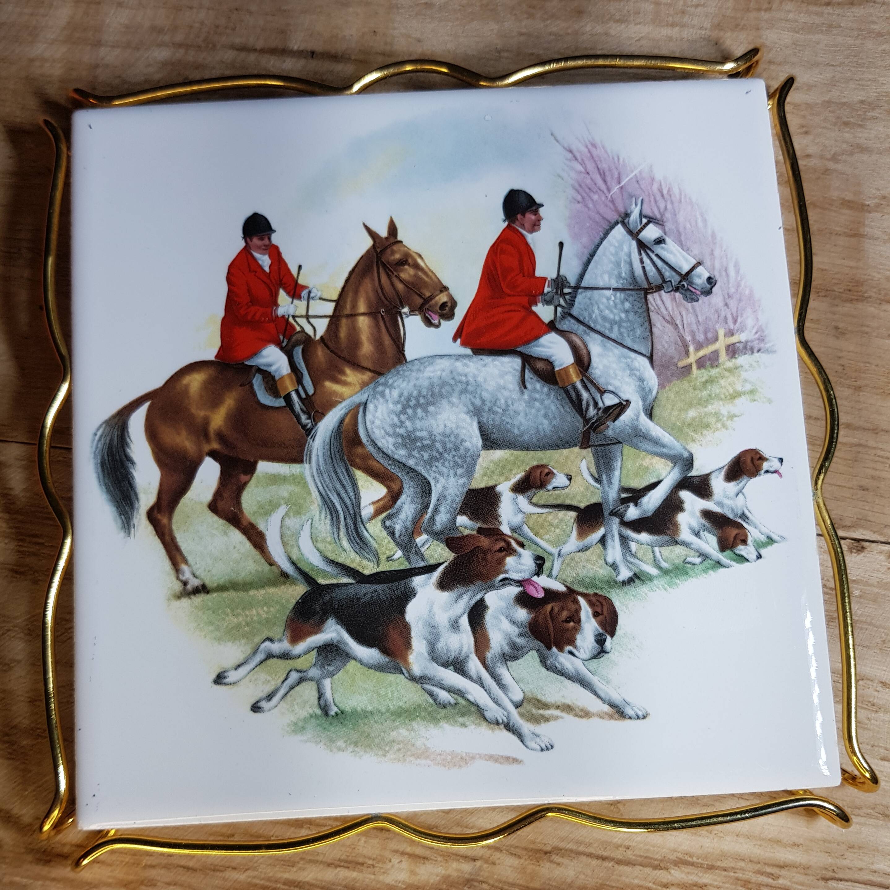 Gien earthenware trifle