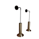 PAIR OF MODULAR WALL LIGHTS.