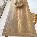 2m oak farm table