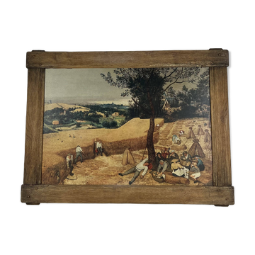 Large Painting Chromolithography Renaissance Bruegel the Elder 16th Century