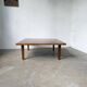 1940 marquetry oak coffee table