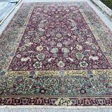 Tapis persan tabriz ancien vers 1920 260x380cm