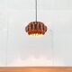 Copper pendant lamp Swiss type 810 modern mid-century by Hans Zender for Temde