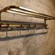 Late 19th century wall coat rack